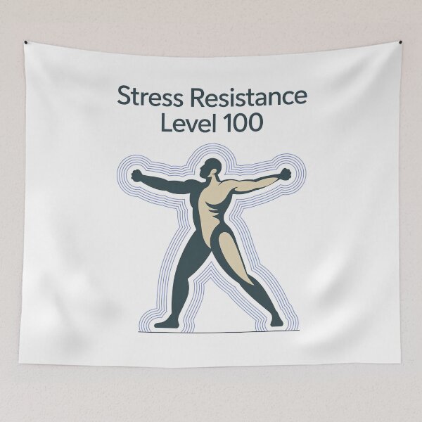 Item preview, Stress Resistance Level 100 Wide Figure for Calm Mind and Inner designed and sold by 108stillness.