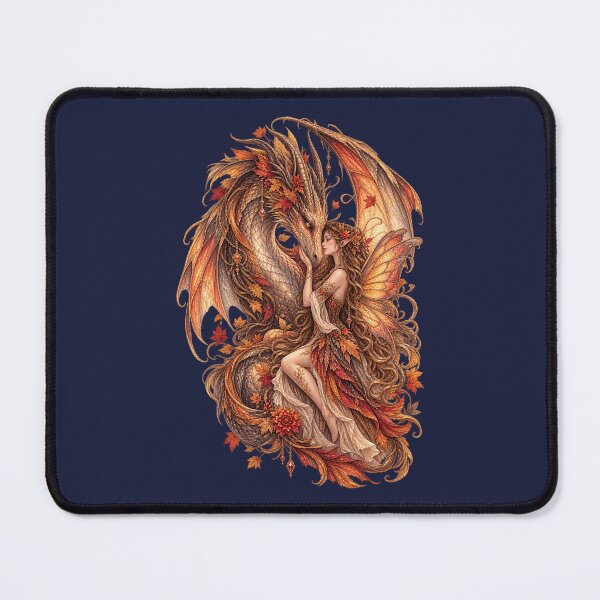Item preview, Autumn Fairy & Dragon designed and sold by LunasWhisperStudio.