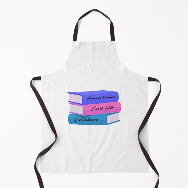 Item preview, Law Student Book Stack – Procrastination, Case Law & Deadlines designed and sold by JusticeForSale.