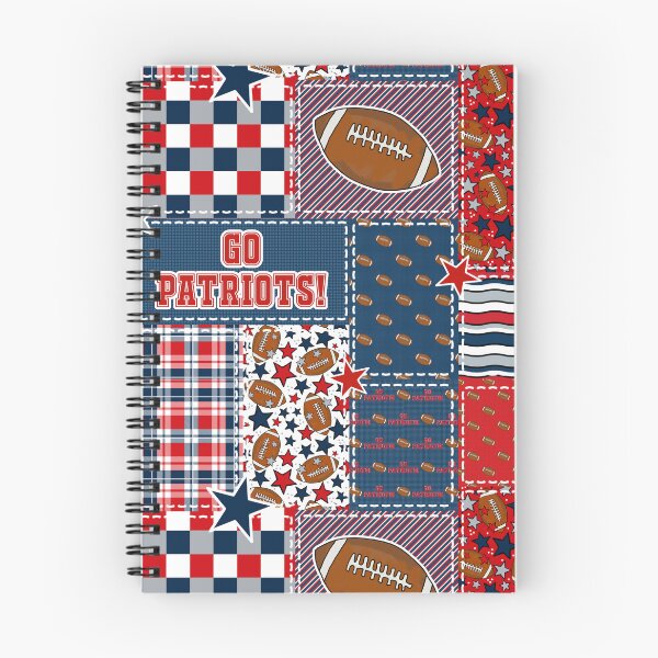 Aperçu de l'œuvre Football des Patriots créée et vendue par KrisInStitches.