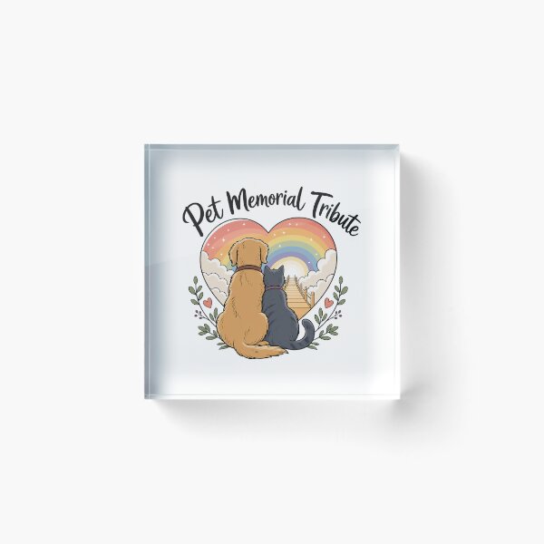 Item preview, Pet Memorial Tribute designed and sold by musthavewords.