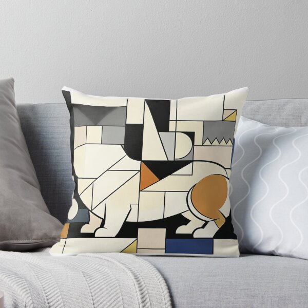 Item preview, cubist animal artwork designed and sold by forget45studio.
