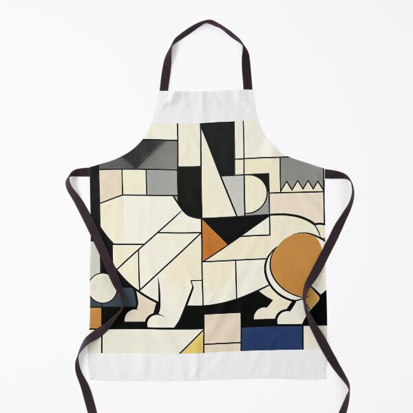 Item preview, cubist animal artwork designed and sold by forget45studio.