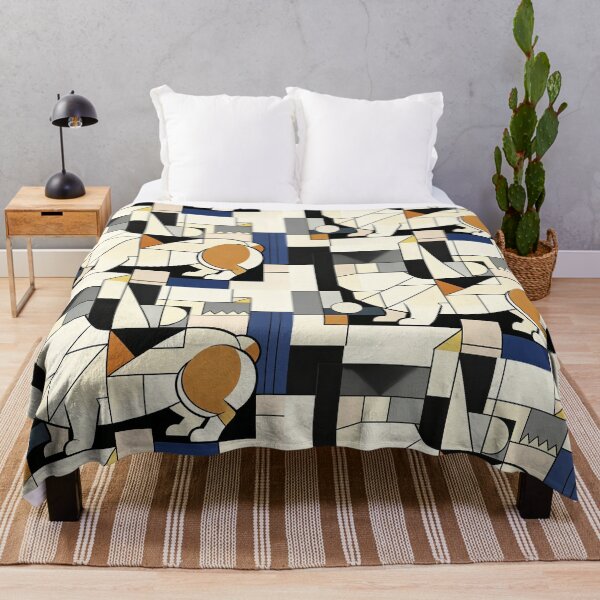 Item preview, cubist animal artwork designed and sold by forget45studio.