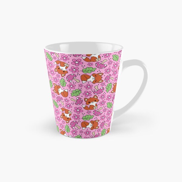 Item preview, Fox Friends Floral in Pink  designed and sold by KrisInStitches.