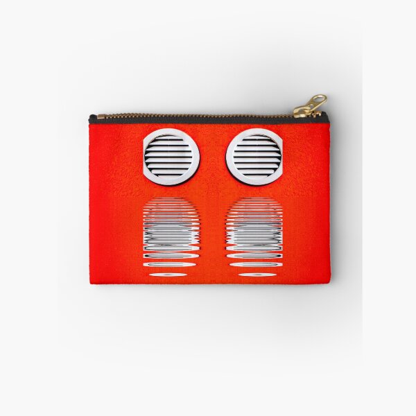 Item preview, four grilled rould windows and red walls with rippled reflection designed and sold by mister-john.