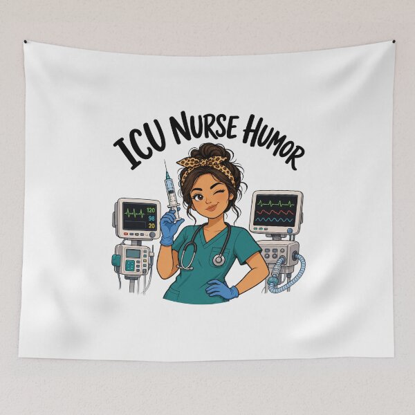 Item preview, ICU Nurse Humor designed and sold by musthavewords.