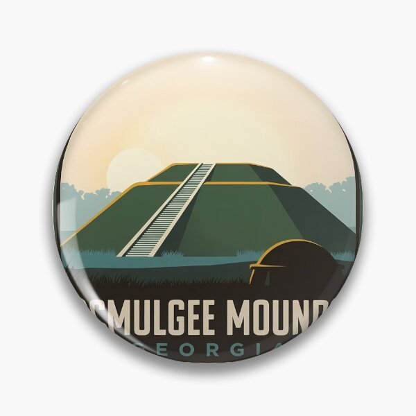 Item preview, Ocmulgee Mounds Georgia designed and sold by DetourDgn.