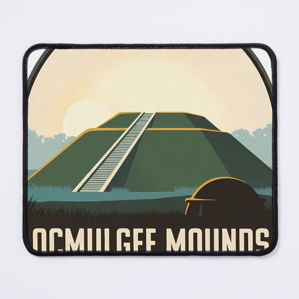 Item preview, Ocmulgee Mounds Georgia designed and sold by DetourDgn.