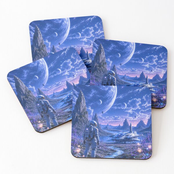 Item preview, Twilight on an Unknown World designed and sold by Pixel Otaku Gallery.