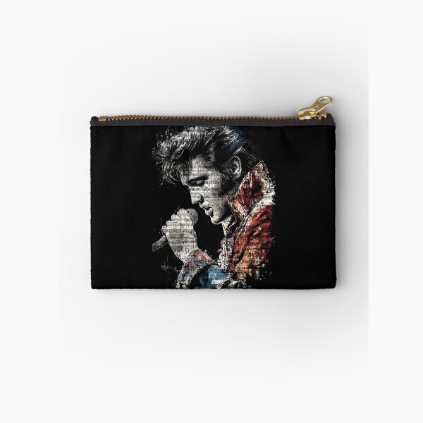 Item preview, Elvis Presley King Of Rock N Roll Jailhouse Rock Hound Dog Blue Suede Shoes Vegas Jumpsuit Comeback Special 68 Aloha Hawaii Fan Art Portrait Poster T-Shirt Sticker Gift designed and sold by stockal-fredia.