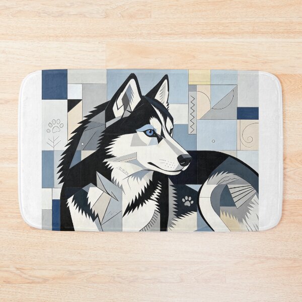 Item preview, cubist animal artwork designed and sold by forget45studio.