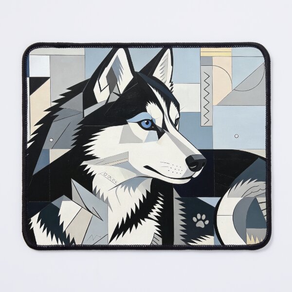 Item preview, cubist animal artwork designed and sold by forget45studio.