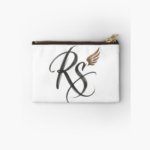 Item preview, RS Monogram Logo with Wings - Elegant Calligraphy Initial designed and sold by RS-Globalist-.