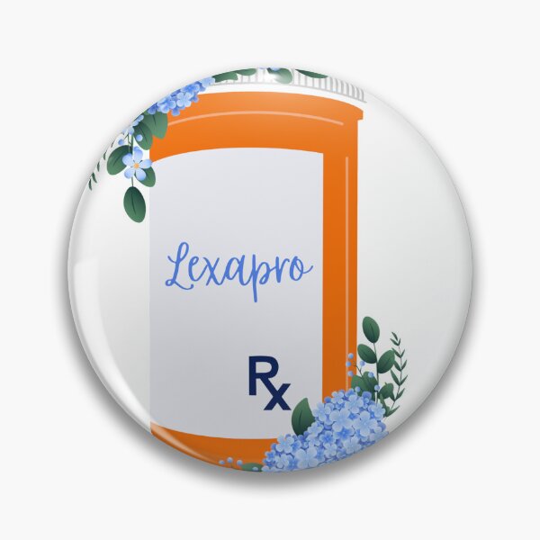 Item preview, Floral Lexapro Rx designed and sold by lizzieissorad.