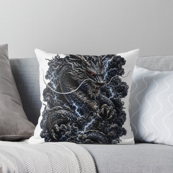 Item preview, Kurai Ryu Dark Dragon - Japanese Thunder Dragon designed and sold by MouradStudio.