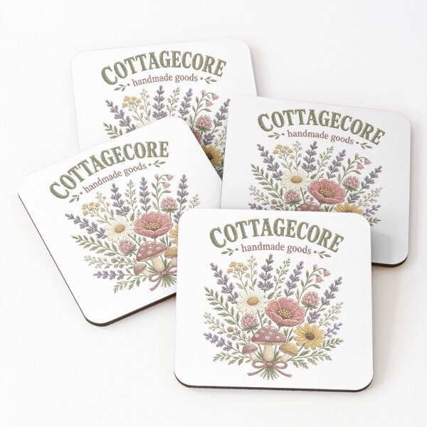 Item preview, Cozy Embroidered Botanical Bouquet Art designed and sold by DoceVaga.