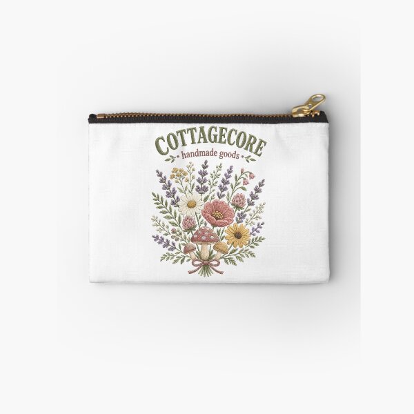 Item preview, Cozy Embroidered Botanical Bouquet Art designed and sold by DoceVaga.