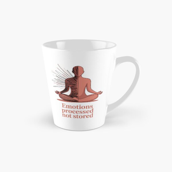 Item preview, Emotions Processed Not Stored Split Scribble for Mindful Living designed and sold by 108stillness.
