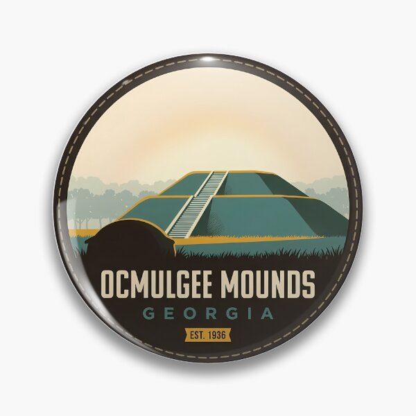 Item preview, Ocmulgee Mounds Georgia designed and sold by DetourDgn.