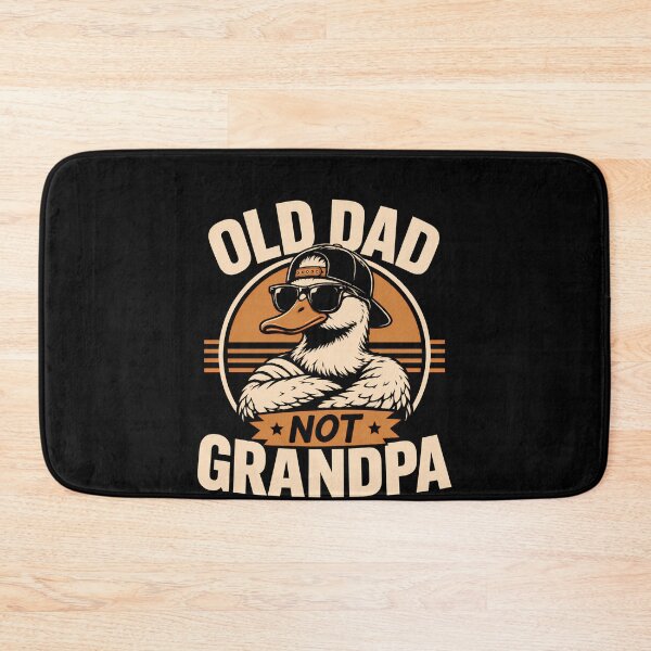 Item preview, Old Dad Not Grandpa – Funny Cool Duck Dad Humor Design designed and sold by PosiMCreations.