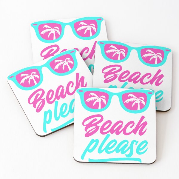 Item preview, Beach Please Funny Summer Vacation Tropical Sunglasses designed and sold by EleFile.