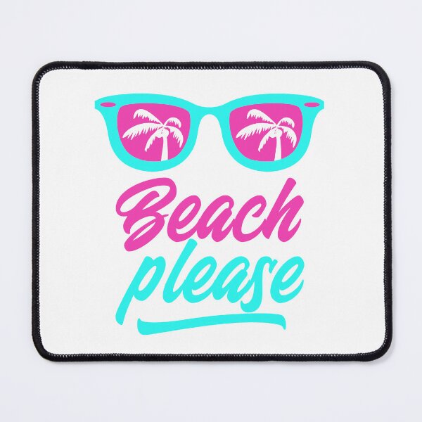 Item preview, Beach Please Funny Summer Vacation Tropical Sunglasses designed and sold by EleFile.