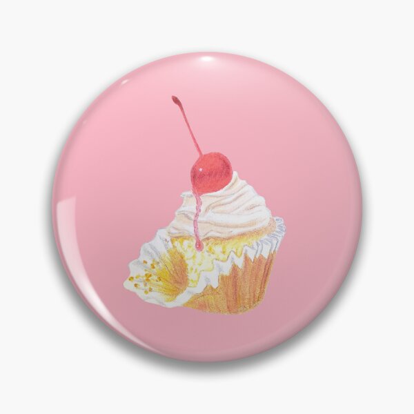 Item preview, Cherry Cupcake - Cherry Blossom Pink BG designed and sold by lavenderXblue.