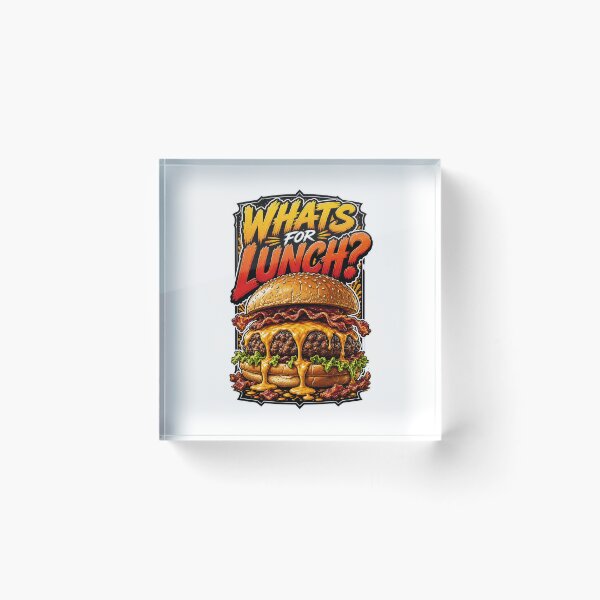 Item preview, What’s for Lunch? – Ultimate Cheeseburger  designed and sold by Wilcox PhotoArt.
