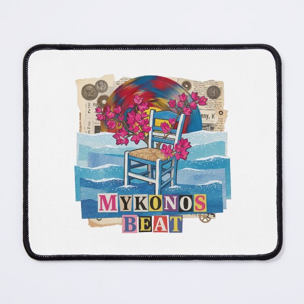 Item preview, Mykonos Greek Islands Summer Vacation Art (T-Shirt, Poster & Sticker) designed and sold by OzzFrequency.