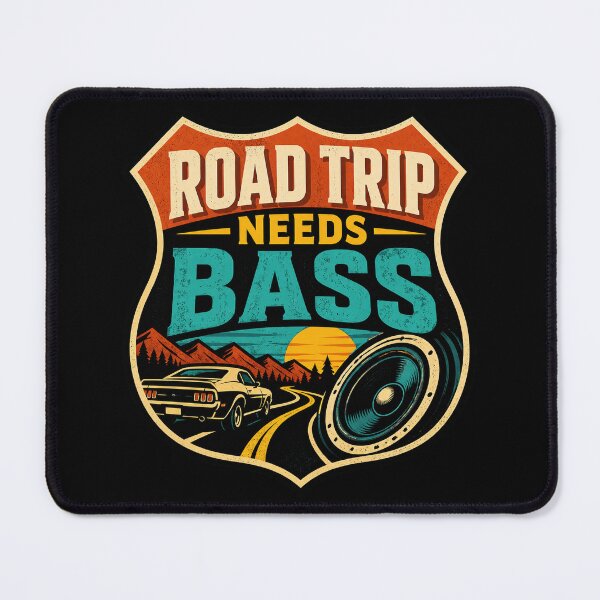 Item preview, Road Trip Needs Bass designed and sold by PWD-Design.