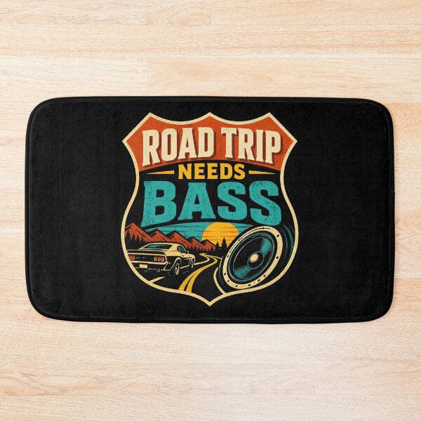Item preview, Road Trip Needs Bass designed and sold by PWD-Design.