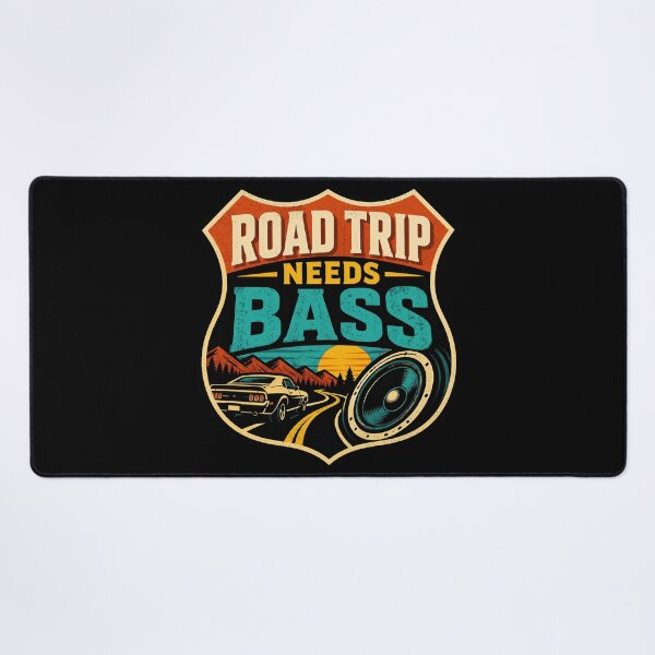 Item preview, Road Trip Needs Bass designed and sold by PWD-Design.
