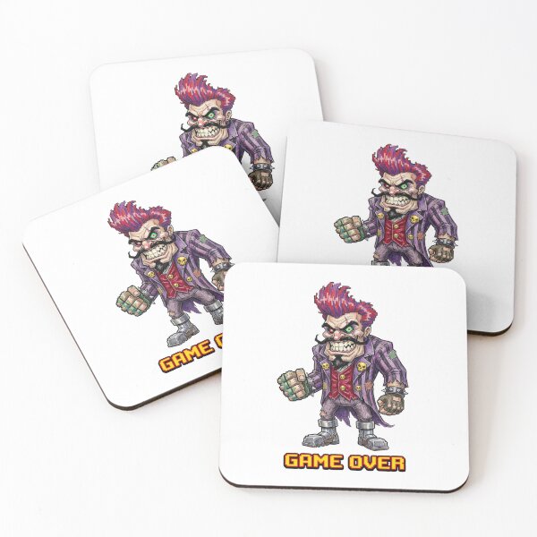 Item preview, Retro Video Game Boss Villain Pixel Art Illustration designed and sold by jhgjykuo.