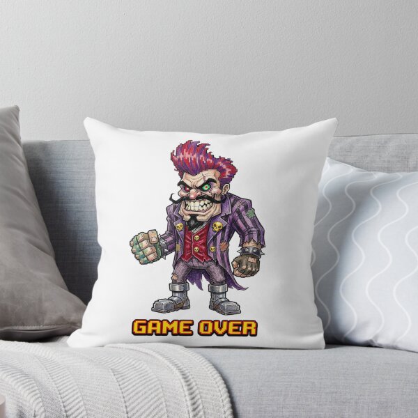 Item preview, Retro Video Game Boss Villain Pixel Art Illustration designed and sold by jhgjykuo.