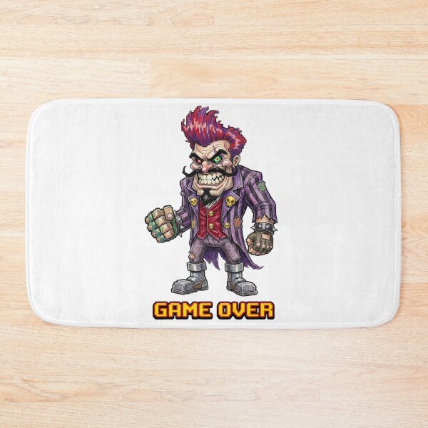 Item preview, Retro Video Game Boss Villain Pixel Art Illustration designed and sold by jhgjykuo.