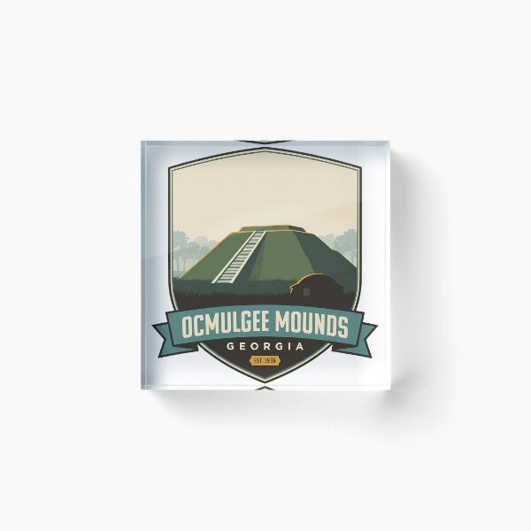 Item preview, Ocmulgee Mounds Georgia designed and sold by DetourDgn.