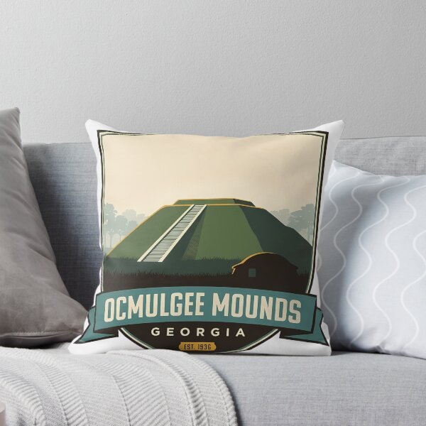 Item preview, Ocmulgee Mounds Georgia designed and sold by DetourDgn.
