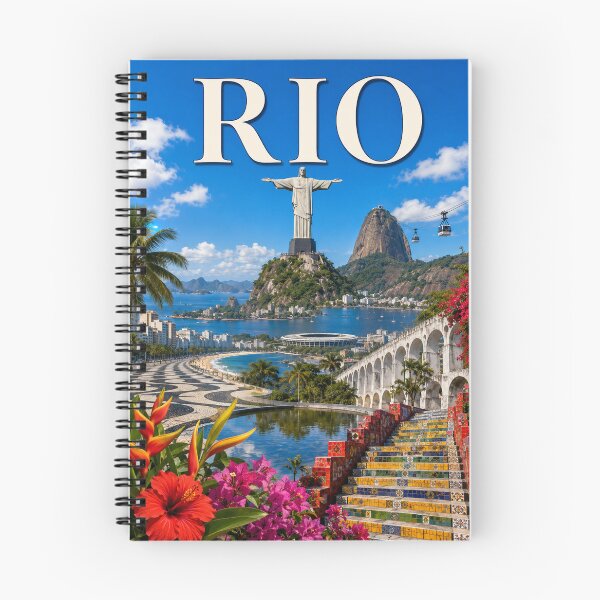 Item preview, Rio, a tropical splendor between sea and mountains designed and sold by Pixel Otaku Gallery.