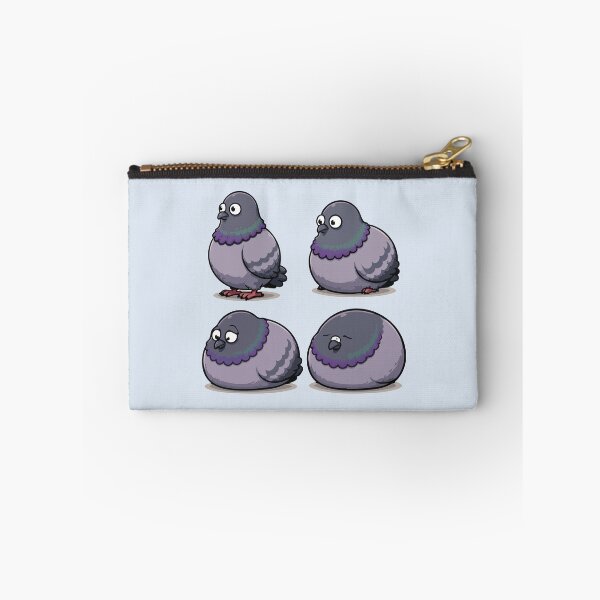Item preview, Cute Pigeon Expression Sheet Sticker – Funny Bird designed and sold by SimplePoDesign.