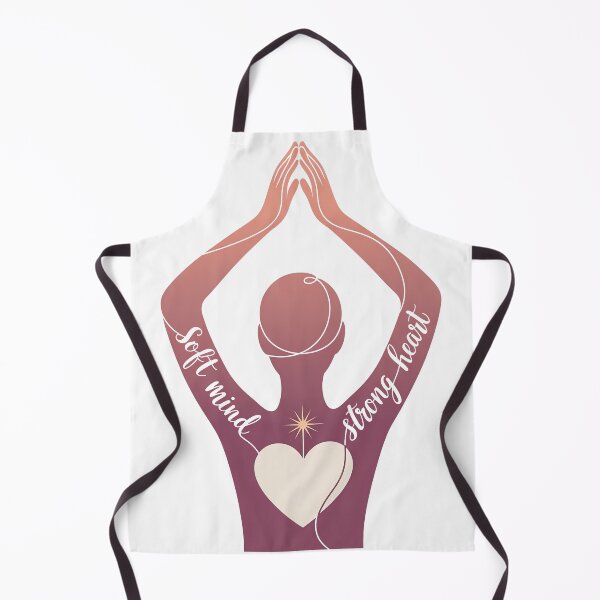 Item preview, Soft Mind Strong Heart with Arms Up for Holistic Wellness designed and sold by 108stillness.