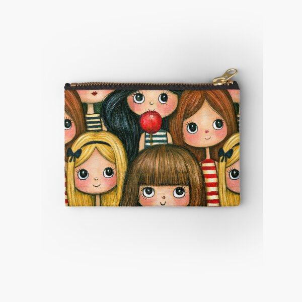 Item preview, Whimsical Girl and Ladybug Garden Pattern designed and sold by Piotrek0001.