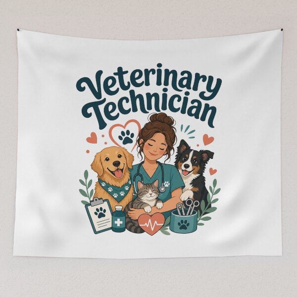 Item preview, Veterinary Technician designed and sold by musthavewords.