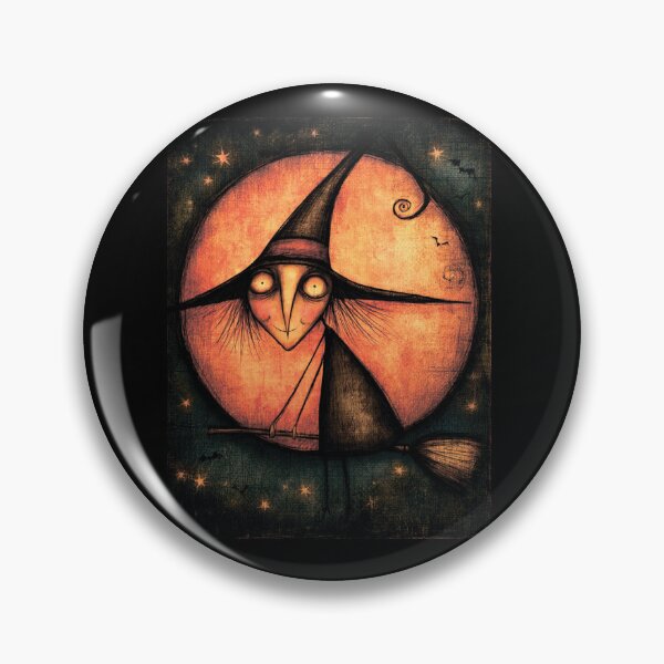 Item preview, Witch on a broomstick. Halloween. designed and sold by MagelliShop.