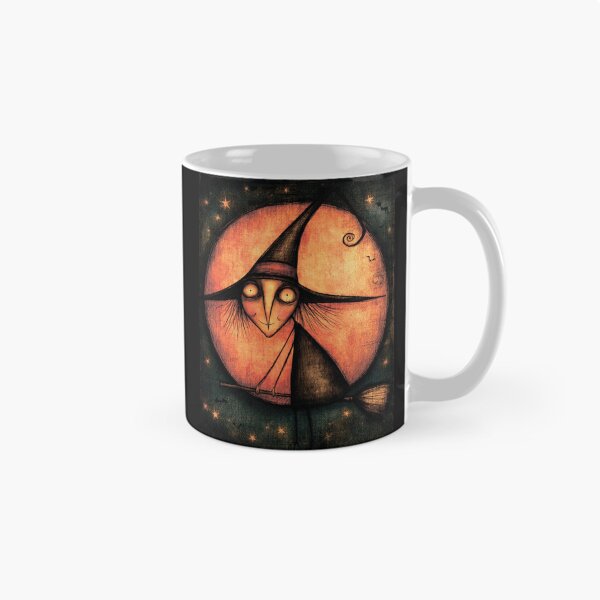 Item preview, Witch on a broomstick. Halloween. designed and sold by MagelliShop.