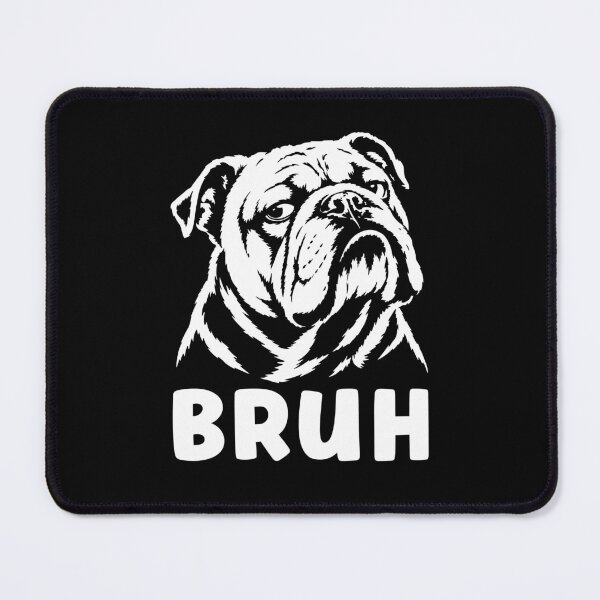 Item preview, Bruh Dog Meme Funny English Bulldog designed and sold by suhairee-studio.