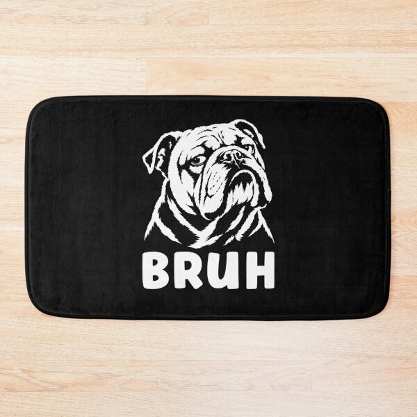 Item preview, Bruh Dog Meme Funny English Bulldog designed and sold by suhairee-studio.