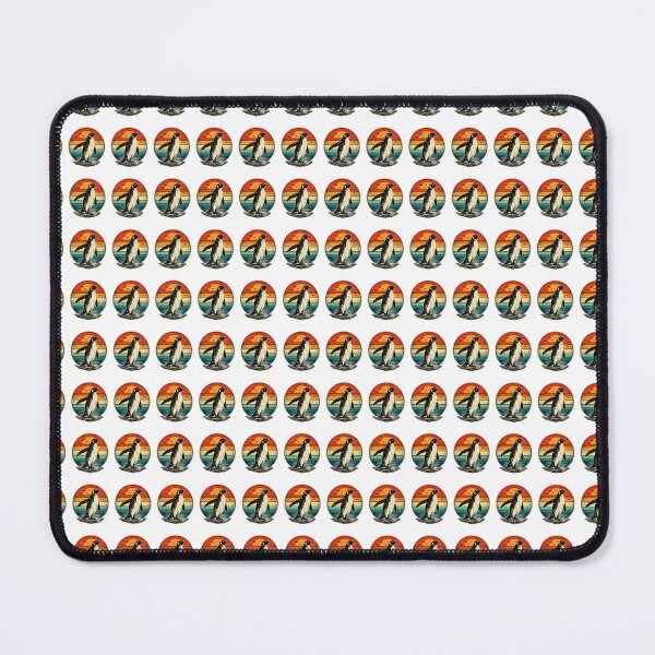 Item preview, Vintage Penguin Sunset Retro Ocean Wildlife designed and sold by Moizento.
