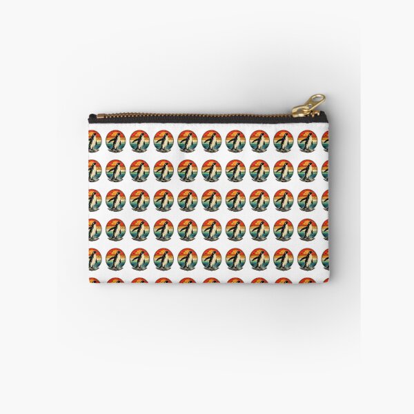 Item preview, Vintage Penguin Sunset Retro Ocean Wildlife designed and sold by Moizento.
