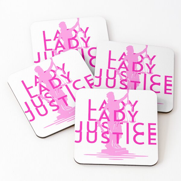Item preview, Lady Justice – Feminine Pink Legal Aesthetic designed and sold by JusticeForSale.